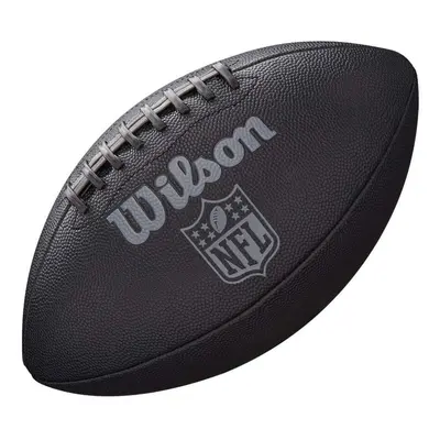 Wilson NFL Jet Black Composite Rubber Grip American Football Ball Official Size