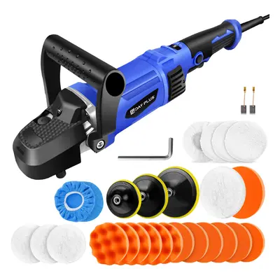 1200W Car Polishers Polishing Machine Set Pieces Professional Car Buffers Variable Speeds with P