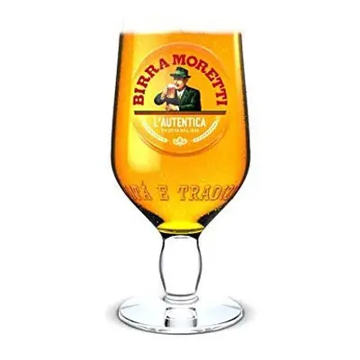 6 X Birra Moretti Pint Glasses