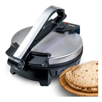 Geepas 1200W Mexican Style Tortilla Press - Roti/Chapati Maker Tacos