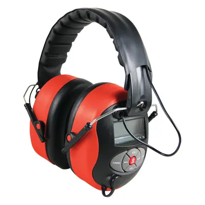 Delta Plus Pit Radio SNR 28dB Electronic Ear Defenders FM MP3 AUX