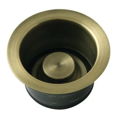 Extended Disposal Flange, Antique Brass