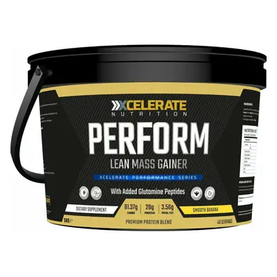 XCelerate Nutrition Perform Lean Mass Gainer 5kg - Smooth Banana