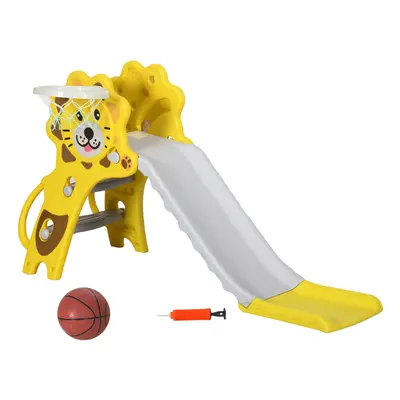 AIYAPLAY in Kids Slide for Indoor Use with Basketball Hoop for Months