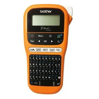 Brother P-touch PT-E110VP Electronic Label Maker - Thermal Transfer