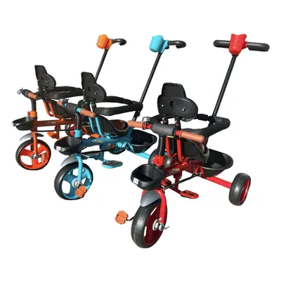 (Blue) Tricycle For Kids With Degree Seat Rotate