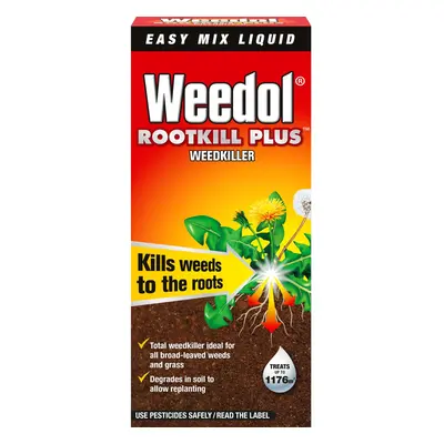 Weedol Rootkill Plus Litre Liquid Concentrate Weed Killer