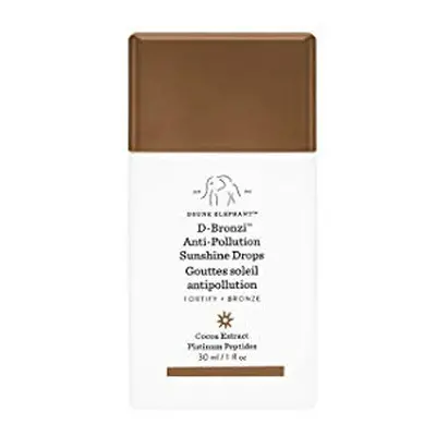 Drunk Elephant D-Bronzi Antipollution Sunshine Serum. Replenishing Face and Body Bronzing Serum 