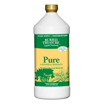 Buried Treasure, Liquid Nutrients, Pure Colloidal Minerals, fl oz (946 ml)