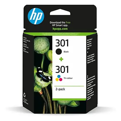 KASSMA HP N9J72AE Original Ink Cartridges, Black and Tri-Colour, Multipack