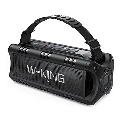 Bluetooth Speaker, W-KING 30W Portable Wireless Speakers Waterproof, Hours Playtime, 5000mAh Bat