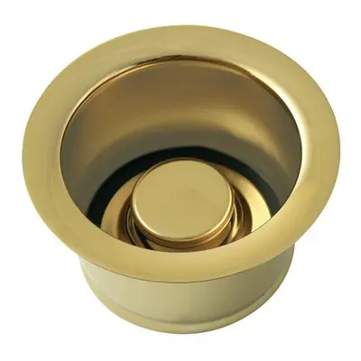 Extended Disposal Flange, Polished Brass