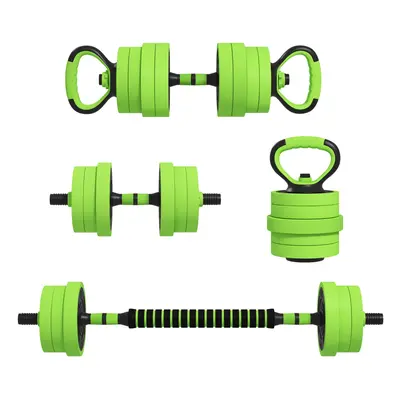 SPORTNOW Weight Dumbbells Set, Barbell, Kettlebell, Push Up Stand, 20kg