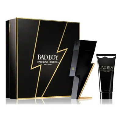 Carolina Herrera Bad Boy 100ml EDT Spray & 100ml Shower Gel Gift Set