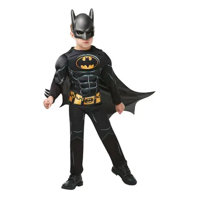 (5-6 Years, Black/Yellow) Batman Boys Core Costume