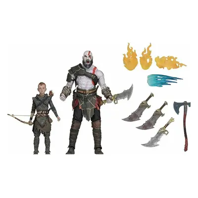 NECA GOD OF WAR -Ultimate Kratos & Atreus Action Figure Pack BOXSET