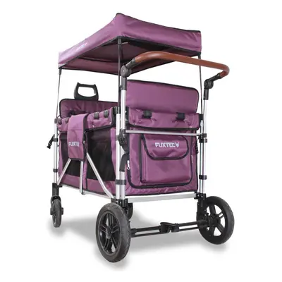 (Purple) FUXTEC folding wagon - CTXL900 - for up to children