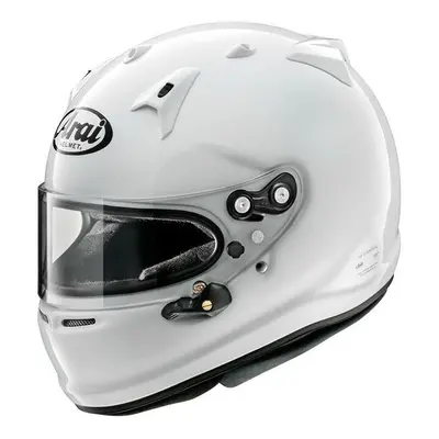 Arai Helmet ARI685311183835 GP-7 Closed Face Snell SA2020 Head & Neck Support Ready Helmet - Whi