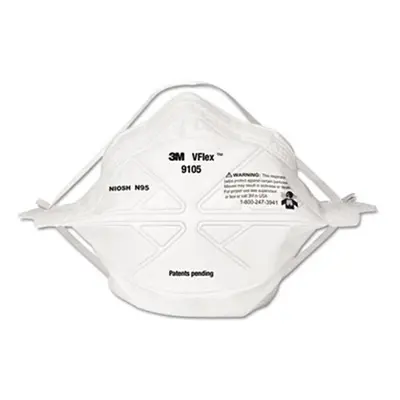 3M VFlex Particulate Respirator N95, Regular, Box