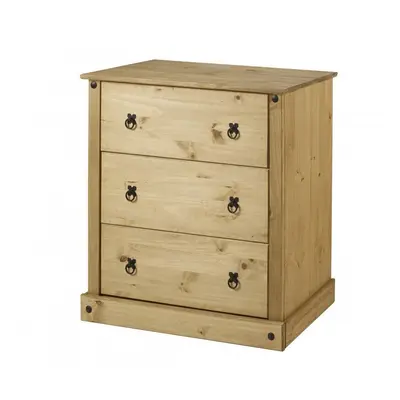 Corona Budget Chest Solid Pine Bedroom Furniture