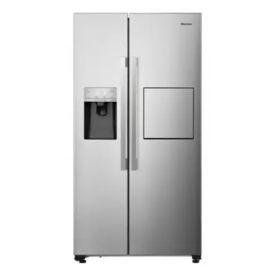 Hisense RS694N4BCE 91cm Frost Free American Fridge Freezer Stainless Steel E