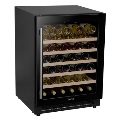 Baridi Bottle Wine Cellar Fridge with Digital Touch Screen Controls, Black - DH78