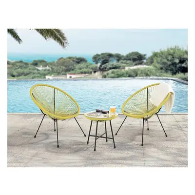 (Bumblebee Yellow) EVRE Goa Acapulco Styled Garden Set For Balcony