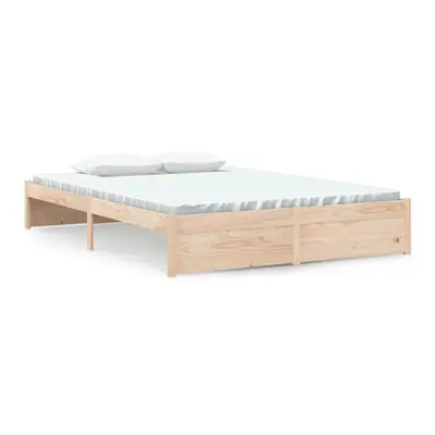 (brown, x cm) vidaXL Solid Wood Bed Frame Bedroom Bedstead Bed Base Multi Colours/Sizes