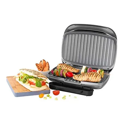 Salter EK4366 Cosmos Health Grill, Electric Non-Stick Grill & Panini Press, Cook with Little or 