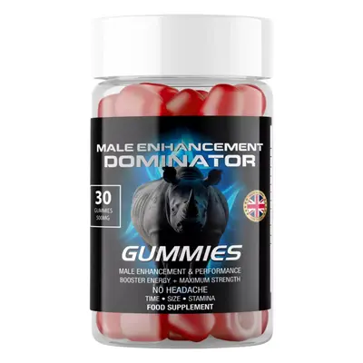 Male Enhancement Dominator Gummies [ Bottle ] - Month Supply