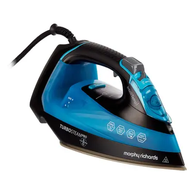 Morphy Richards Turbosteam 3100 Watt Iron -Blue / Black