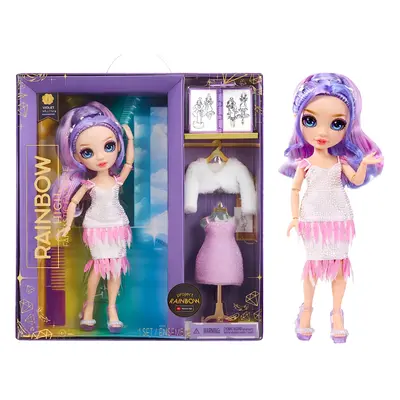 New Rainbow High Fantastic Fashion Doll - Violet (Purple