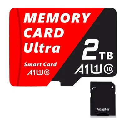 (Red) 2TB Mini Micro Card 2TB SD CARD 2TB Tf Card 2TB Memory Card