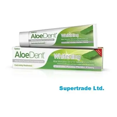 Aloe Dent Aloe Vera Fluoride Free Whitening Toothpaste ml X