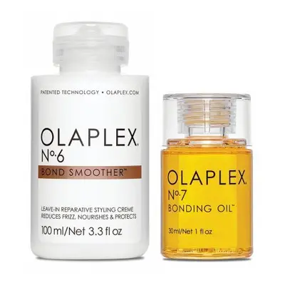 Olaplex No.7 Bonding Oil For Hair and No Bond Smoother Suit