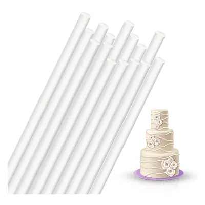 (8 Inch, 1000) Cake Dowels - White Plastic - Inch & Inch - Various Pack Sizes