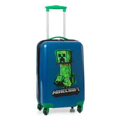 Minecraft Medium Suitcase (Unisex Kids Blue)