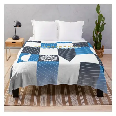 Fleece Throw Blanket Coventry City - The Sky Blues for Sofa Couch Kids x Inches