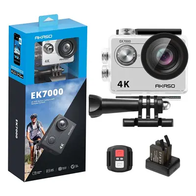 AKASO EK7000 4K30FPS Action Camera Ultra HD Underwater Camera Degree Wide Angle 98FT Waterproof 