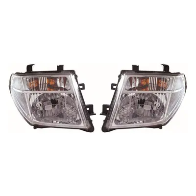 For Nissan Navara D40 Pickup 5/2005-6/2008 Headlights Headlamps Pair O/S & N/S