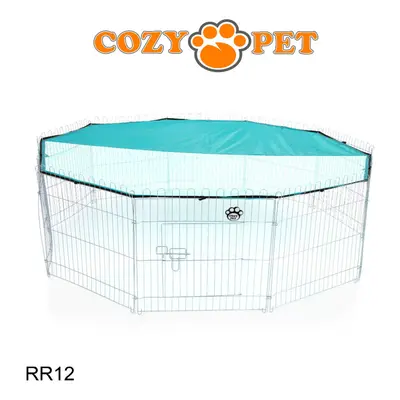 Rabbit Run Sided Cozy Pet Play Pen Guinea Pig Playpen Puppy Cage Hutch RR12