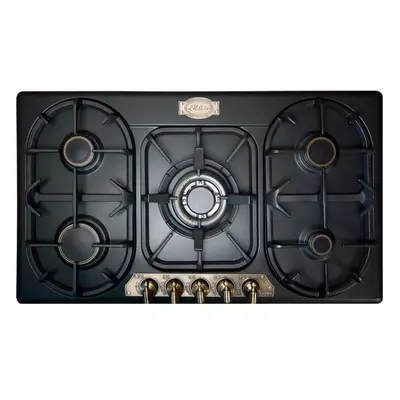 Kaiser Empire 86cm Gas Hob | Black Burner Cooktop | KG Em Turbo