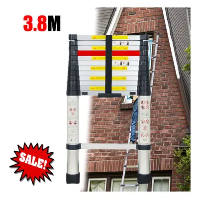 3.8M Heavy Duty Multi-Purpose Aluminium Telescopic Extendable Ladder