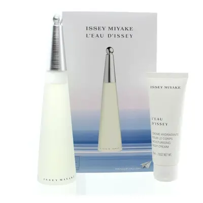 Issey Miyake L'Eau D'Issey 100ml EDT Spray + 75ml Moisturising Body Lotion