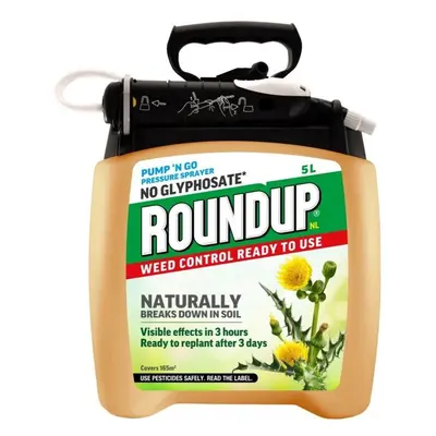 Roundup Natural Weed Control Pump N Go 5L [119875]