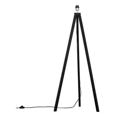 Barbro Tripod Black Floor Lamp Base