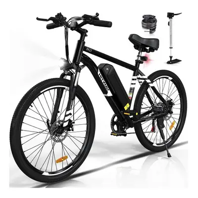 HITWAY 26" Electric Bike - Long Range, Removable Battery