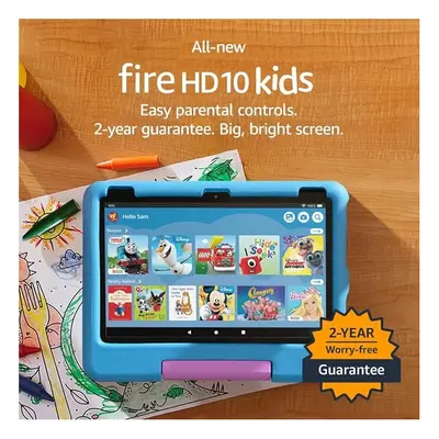 Amazon Fire HD Kids tablet ages to 7, 10.1" brilliant screen