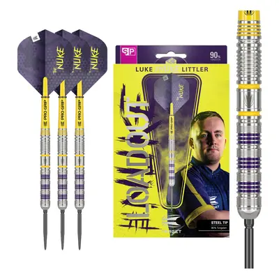 Darts Luke Littler Loadout 90% Tungsten Steel Tip Darts Set â 23G Steel Tip Dart, The Nuke Pla