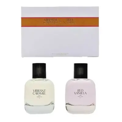 ZARA Vibrant Caramel EDP + Red Vanilla EDT x 90ml Duo Set Fragrance